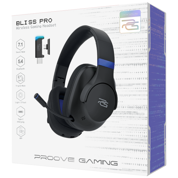 Wireless gaming headphones Proove Gaming Bliss Pro - Photo 3